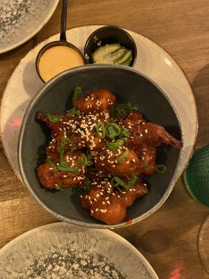 Cauliflower bites  at Meet Vegano in Malaga