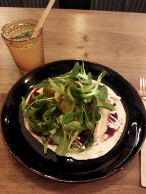 Bab de tempeh at Meet Vegano in Malaga