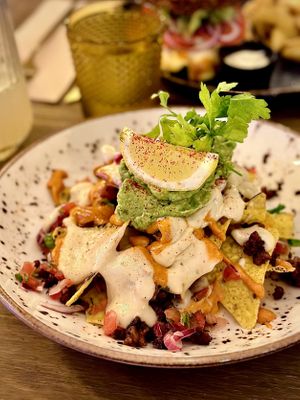 Nachos  at Meet Vegano in Malaga