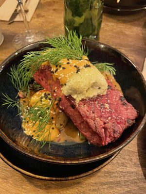 SALM’N BROCCOLINI BOWL  at Meet Vegano in Malaga