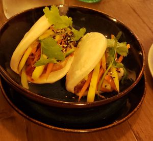 Summer bao were the better bao, quite good at Meet Vegano in Malaga