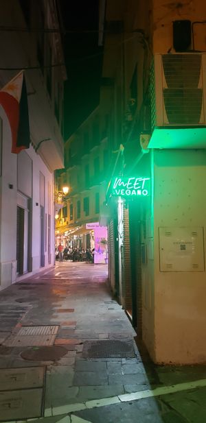 Entrance at Meet Vegano in Malaga