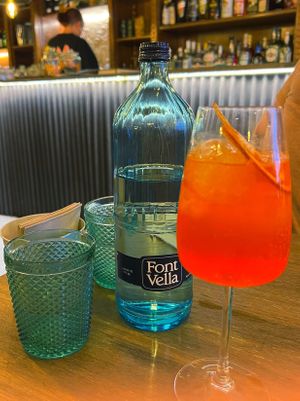 Drinks and ambiance  at Meet Vegano in Malaga