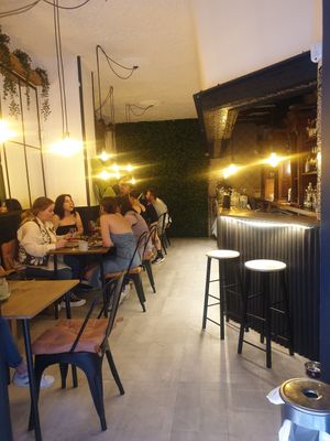 Inside at Meet Vegano in Malaga