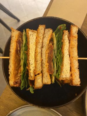 Meet sandwich   at Meet Vegano in Malaga