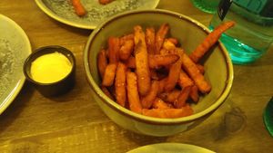 Patatas dulces at Meet Vegano in Malaga