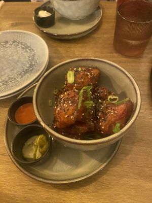 Cauliflower Wings  at Meet Vegano in Malaga