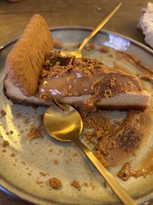 Tarta lotus   at Meet Vegano in Malaga