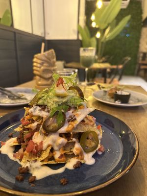 Nachos  at Meet Vegano in Malaga