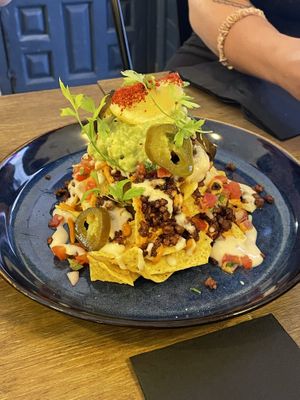 Nachos  at Meet Vegano in Malaga