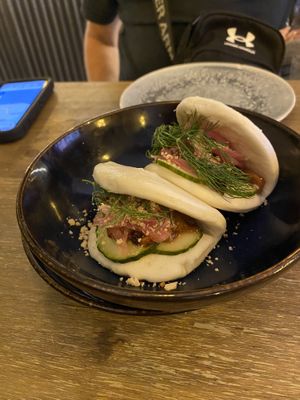 Baos   at Meet Vegano in Malaga