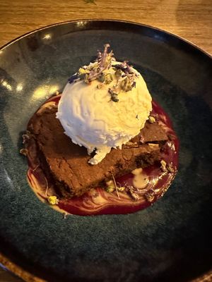 Brownie  at Meet Vegano in Malaga