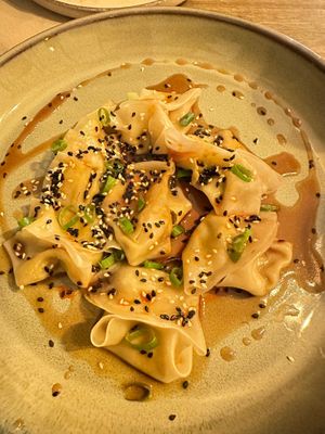 Dumplings  at Meet Vegano in Malaga