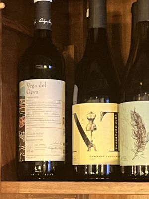 On the left…yeah Vega del Geva!! Yeah, yeah…that’s the one!  at Meet Vegano in Malaga