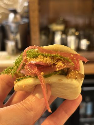 Miso Bao   at Meet Vegano in Malaga