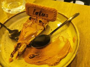 Cheesecake at Meet Vegano in Malaga