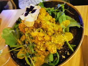 Sweet potato at Meet Vegano in Malaga