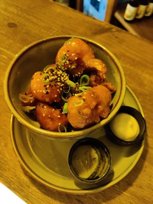 Cauliflower wings at Meet Vegano in Malaga