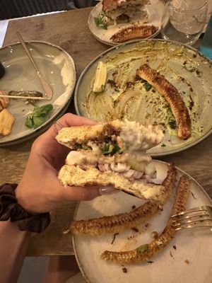 Holy burger   at Meet Vegano in Malaga