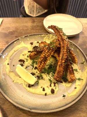 Bbg corn  at Meet Vegano in Malaga