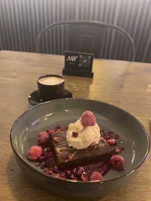 Brownie  at Meet Vegano in Malaga