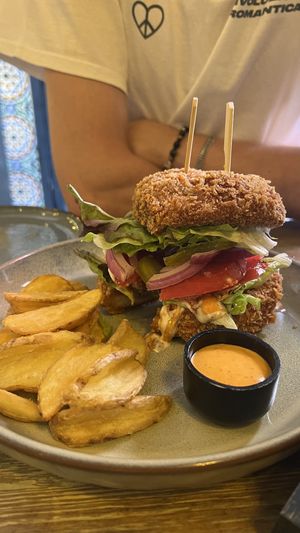 Burger   at Meet Vegano in Malaga