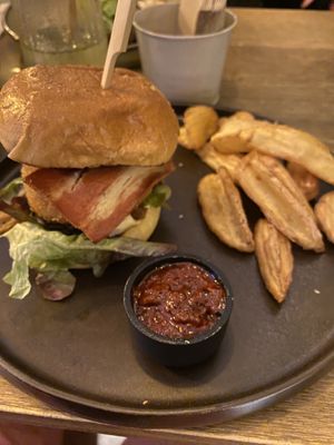 The Holy Burger   at Meet Vegano in Malaga
