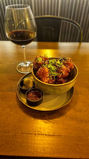 Cauli wings at Meet Vegano in Malaga