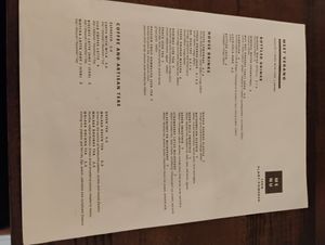 Menu at Meet Vegano in Malaga