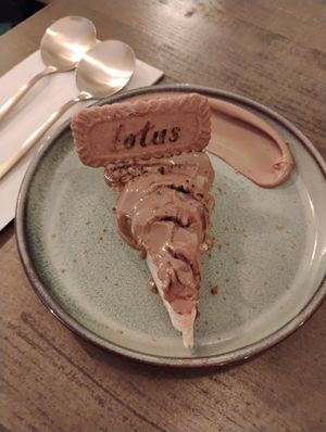 Cheesecake at Meet Vegano in Malaga