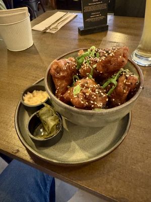 Cauliflowers  at Meet Vegano in Malaga