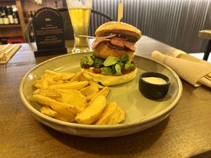 burger time  at Meet Vegano in Malaga