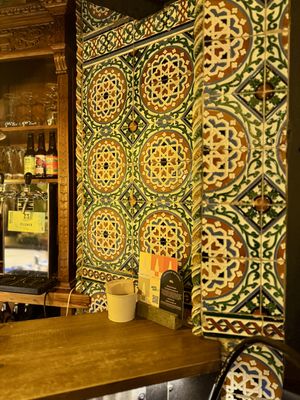 interior decoration   at Meet Vegano in Malaga