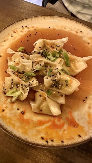 Dumplings  at Meet Vegano in Malaga