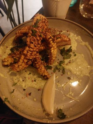 bbq corn ribs at Meet Vegano in Malaga