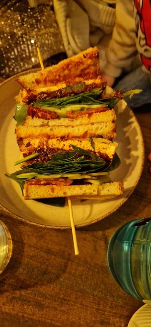 Meet sándwich at Meet Vegano in Malaga