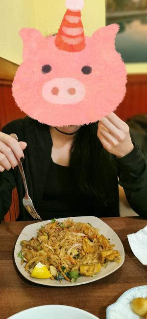 Vegan pad thai at Pho Viet T&T  in Prague