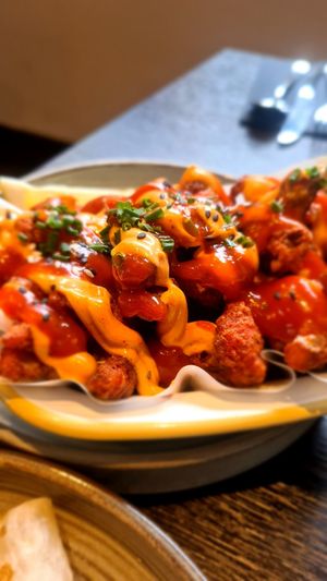 Colombo fried cauliflower at Colombo Street in Nottingham