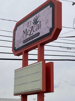 Street sign - exterior  at El MeZcal in Defiance
