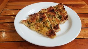 Plant Based Garlic & Herb Bread at Not Bread Alone in Crows Nest