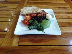 100% Plant Based Big Breakfast at Not Bread Alone in Crows Nest