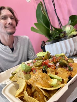 Best nacho cheese ever!  at The Gray Zebra in Los Angeles