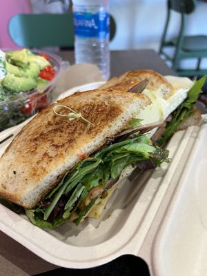 Herbed Tofu Sandwich   at The Gray Zebra in Los Angeles