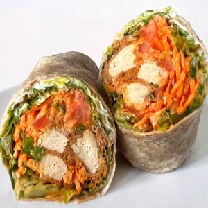 Buffalo Chick’n Wrap   at The Gray Zebra in Los Angeles