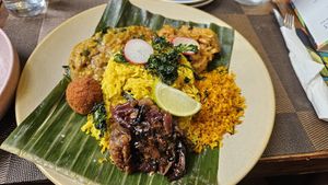 Vegan ambula (sorry cant remember the spelling) at Ayubowan in Glossop