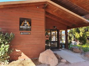Front entrance at Granite Belt Brewery in Stanthorpe