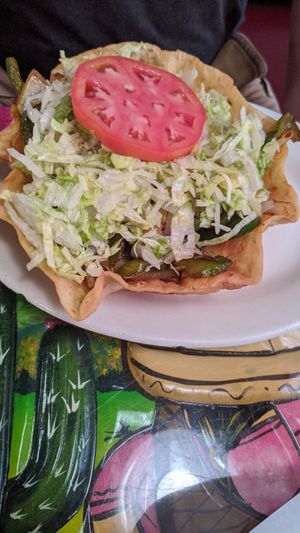 Taco salad at La Pinata in Meridian