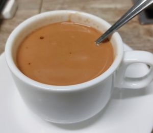 Ginger Soymilk Tea 薑豆奶紅茶👍 at Sin Sin Fong - 善膳坊 in Kowloon