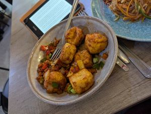 Salt and pepper tofu at Lemongrass Thai Street Food in Sheffield