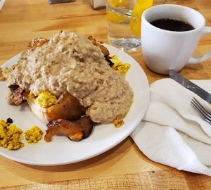Vegan slinger   at Rooster - Washington Ave in St Louis